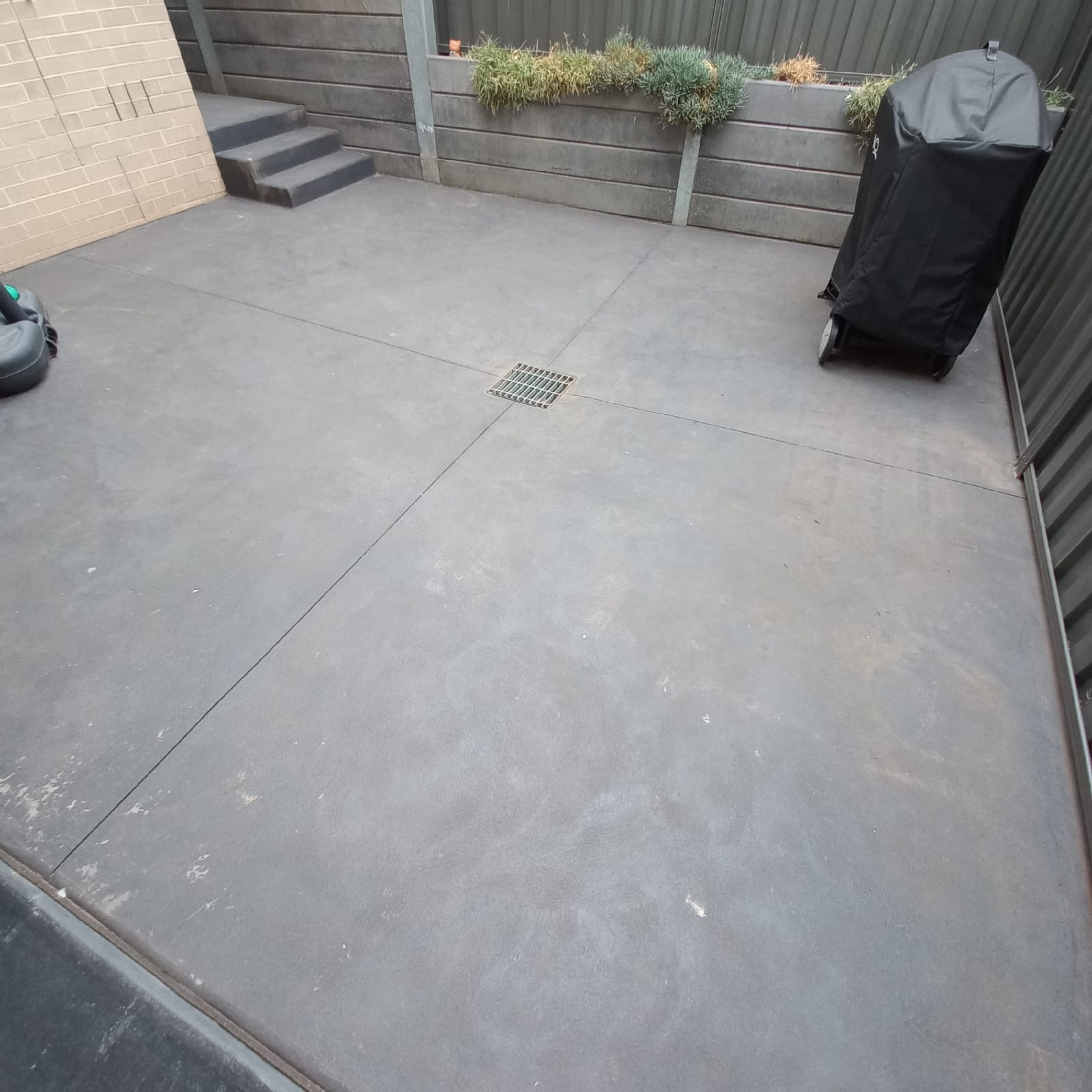 Concrete Cleaning Before Image